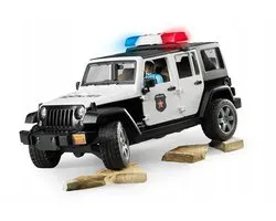 BRUDER Jeep Wrangler Unlimited Rubicon Police Avec Policier