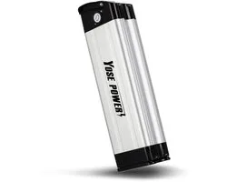 36V 15.6Ah(577Wh) SilverFish Fietsaccu met USB Poort voor MiFa,Rex,Prophete,Silent Force, Aldi Citystar,Alu-rex en Lidl