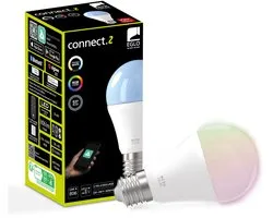 EGLO connect.z  Smart LED Lamp - E27 - Ø 6 cm - Instelbaar RGB & wit licht - Dimbaar - Zigbee