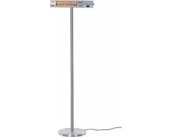 Chauffe-terrasse sur pied Sunred Royal Diamond Silver 2000 watts