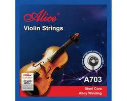 Cordes pour violon - Cordes de violon - Set de cordes de violon pour violon 4/4 ou 3/4