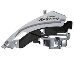 Dérailleur avant Shimano Tourney Fd-ty601-l6 Argent 3 x 8s