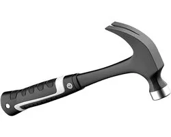 Hamers Tools,Carpenter Hammer, Rechte klauwhamer voor constructie, Frame hamer, schokabsorberende koolstofstalen kop Rubber hamer voor huishoudelijke houtbewerking