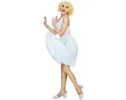 Marilyn Monroe kostuum - Marilyn Monroe jurk - Carnavalskleding - Carnaval kostuum - Dames - Maat M
