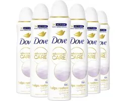 Déodorant anti-transpirant Dove Advanced Care - Clean Touch - formule améliorée avec technologie Pro-Ceramide - 6 x 150 ml
