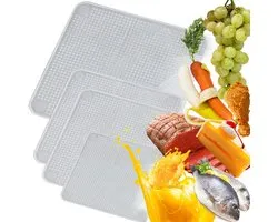 Retoo Silicone Lids 4-Pack - Herbruikbare en Stretchy Deksel voor