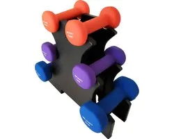 AJ- Set Dumbbell de Sports colorés - 0 à 2 kg
