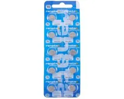 Renata – 329 MP CE – Knoopcel batterij – 10 stuks