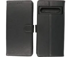 Google Pixel 7 Pro Hoesje Book Case Portemonnee Telefoonhoesje - Zwart