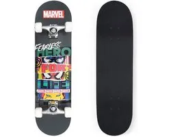 Marvel Wooden 31´´ Skateboard Blauw