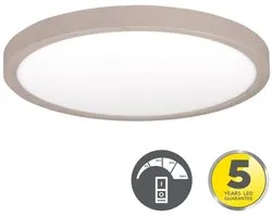Highlight - Plafonnier Piatto Ø 44,5 cm 3 niveaux DIM beige