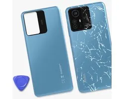Xiaomi, Batterij cover voor Xiaomi Redmi Note 12S Original Service Pack, Blauw