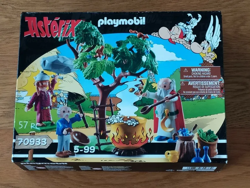 PLAYMOBIL 70933 PLAYMOBIL Asterix – Panoramix Et Le Chaudron De Potion Magique