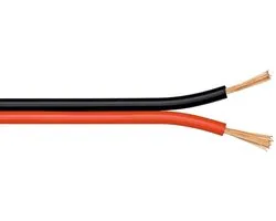 Goobay 67738, Aluminium cuivré (CCA), 10 m, Noir, Rouge