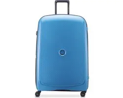 DELSEY PARIS Valise Belmont Plus Expandable 4 Double Rolls Trolley MR 83 Zinc Blue Bleu gris