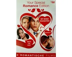 3 Romantische films/ My boss’ daughter/ She’s the man/ Serendipity
