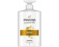 Pantene Pro-V Repair & Protect Shampoo 1000ml pomp droog beschadigd haar. Active Nutri-Plex