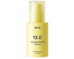 Abib - Bright Force Serum 13.0 Pump 5% Glutathione, 10% Niacinamide, 3% TXA en Vitamin B5 - 30ml