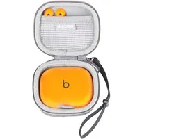 RLSOCO Case Hoes voor Beats Powerbeats Pro 2 draadloze oortjes met bluetooth - Grijs (Alleen Koffer)