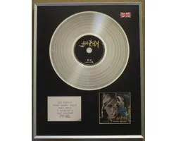 Limited Edition CD - Platinum LP Disc - Muziek Herinnering - Gegraveerde Plaquette - 50.8 x 40.6 cm - Zwart