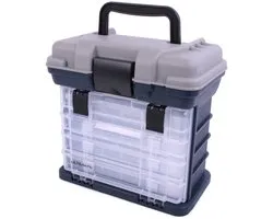 Ultimate Compact Storage Box incl. 4 Tackleboxen - Viskoffer