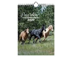 Paarden WEEKnotitiekalender 2027