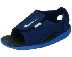 Nike sunray ajuster 5 v2 en couleur bleu marine.