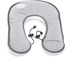 Lanaform - Neck Warmer - Elektrische Nekwarmer Schouders - Draadloze Cervicale Warmte - Thermotherapie Spierpijn - Warmte Autonomie 3 Uur - Ergonomisch Warmtekussen - Winter Kantoor Thuis
