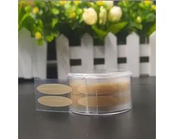 Dubbele ooglidstickers – 500 stuks - Zeer effectief - Onzichtbaar - Verbeterd - Ooglidlifting - Ooglidtape - Delicaat en zacht - Werkt ook voor wimperextensions Lash Lifting - Dermatologisch getest - Verhelder uw ogen in seconden - Kleur 2 /R 22