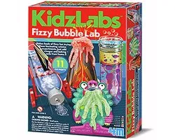 4M Wetenschap En Spel - Jouw Bruisend Bubbel Labo - 11 Experimenten - Scheikunde - KidzLabs - 5 Jaar