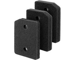 9164761 Schuimfiltervervanging geschikt voor alle Miele T1 warmtepompdrogers - 3 PCS - TMB540WP TKS850WP TKG840WP TKS650WP TKB150WP TKG450WP TCJ680WP TCE520WP Onderdelen