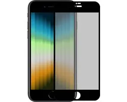 Screenprotector - Geschikt voor Apple iPhone SE (2022) - Privacy Filter - Beschermglas - Gehard Glas - Tempered Glass - Screen Protector - Anti Spy - Full Display Cover