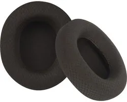 Somstyle Coussinets d'oreille adaptés à Steelseries Arctis 1/3/5/7/7P/7X/9/9X Pro (sans fil) - 2 pièces - Mousse souple - Zwart