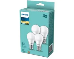 Philips 8718699694982, 10 W, 75 W, E27, 1055 lm, 15000 h, Blanc chaud