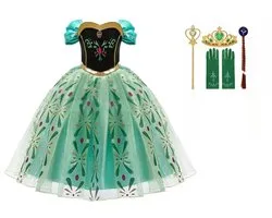 Princesse Anna déguisement personnel / couronne taille 116/122 - étiquette taille 130