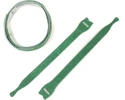 VELCRO® brand ONE-WRAP® CABLE TIRES 10PCS (20x200mm, Green)