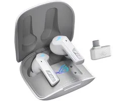 ASUS ROG Cetra True Wireless SpeedNova White - Écouteurs sans fil - Bluetooth - Intra-auriculaire - Wit