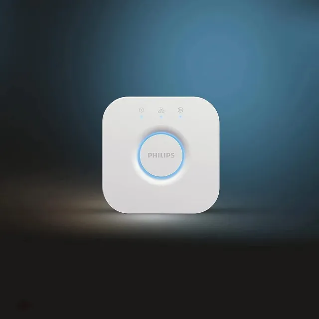 Philips Hue Bridge Smart Home Hub Lichtsteuerung Alexa Google  Neu Eco vepackt