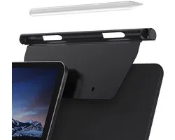Pennenhouder Geschikt voor Apple Pencil Pro (2e generatie), Geschikt voor Magic Keyboard, Smart Keyboard, Smart Case, Remarkable 2 en andere magnetische iPad-hoesjes, zwart.