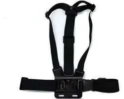 Body Harnas Riem - Elastisch Harness - Actie Camera Opnames - Volledig Verstelbaar - Universele Maat - Meerkleurig