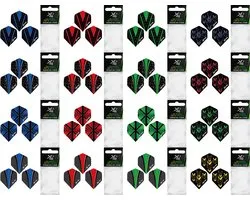 Lancées XQMax - Multipack - 16 ensembles - 48 pièces - Extra robustes - Ailettes de Lancées