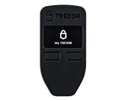 Trezor Black - Portefeuille matériel pour Bitcoin et Crypto-monnaie