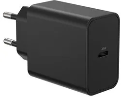 OneOne 45W super snellader. Zwarte USB C oplader. PD lader adapter past op Huawei Puro 70 / 70 Pro / 70 Pro + / 70 Ultra, Enjoy 70x, MatePad 12x, MatePad Air, MatePad Pro 11 / Pro 12.2 / Pro 13.2