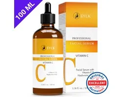 Sylk Vitamine C Serum & Hyaluronzuur serum | Anti Aging | Anti Rimpel | Gezicht Serum | Gezichtsverzorging | 100 ml