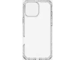 ITSKINS Coque transparente adaptée pour Apple iPhone 16 Pro Max Coque rigide | ITSKINS Coque arrière antichoc | Coque de téléphone transparente iPhone 16 Pro Max | Coque de téléphone antichoc pour iPhone 16 Pro Max | Antichoc - Transparent