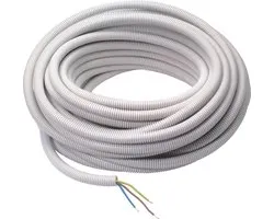 PROFILE flexibele voorbedrade buis 16mm - 3x2,5mm² - 25 meter