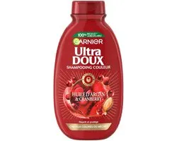 Garnier ultra doux shampooing pour cheveux colorés à l'huile d'argan et à la cranberry 300 ml