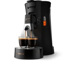 Philips Senseo Select Koffiepadmachine CSA240/60 - Keuze uit 1 of 2 Kopjes - Instelbare Intensiteit - Automatische Uitschakeling - Zwart