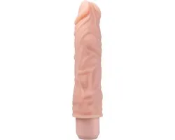 Dr. Skin Silicone Dr. David 8 Inch Vibrating Dildo Beige