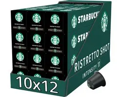 Capsules Starbucks par Nespresso Ristretto Shot - 120 tasses de café